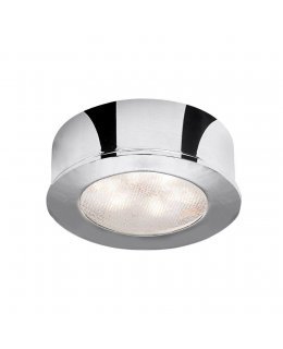 WAC HR-LED87-27-CH LEDme Round Recessed-Surface Button Light 